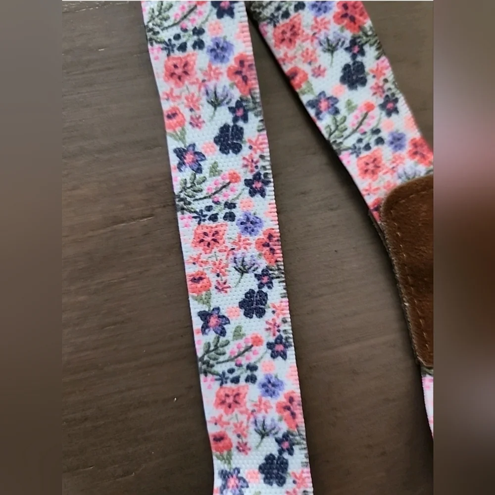 OSHKOSH B'GOSH Baby Girls 6 Months Floral Suspender Denim Skirt